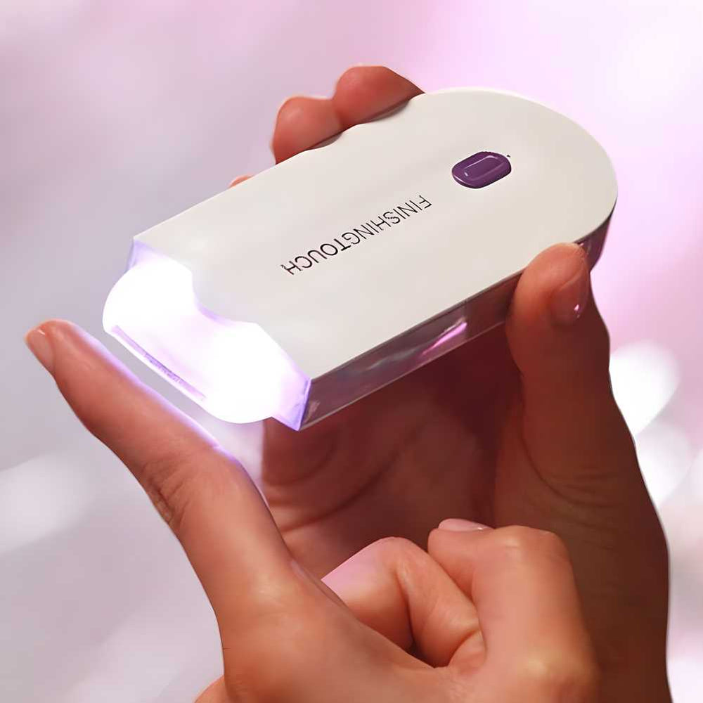 Painless Facial Body Hair Trimmer With Light Technology