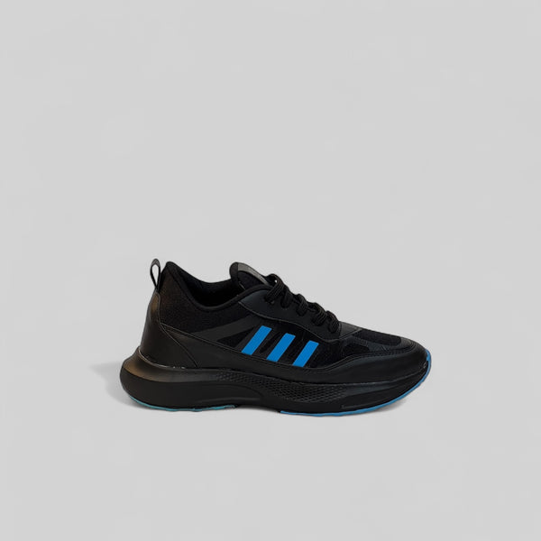 Midnight Performance Sneakers – All Black Edition